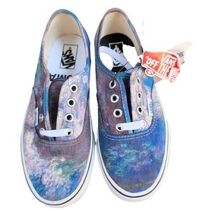 NWT Vans x Moma Authentic Women's Casual Low Top Shoes Sz. 5 Mens Sz. 3.5 Art